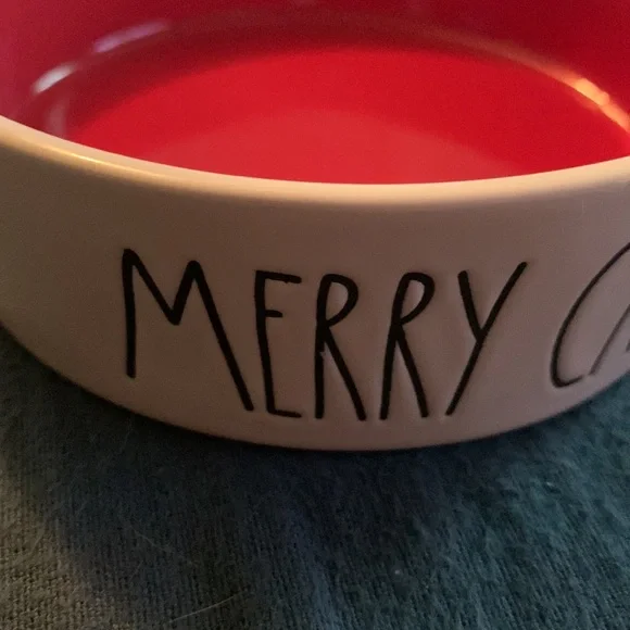Rae Dunn, Cat Bowl, Merry Catmas, Never used - Picture 2 of 5